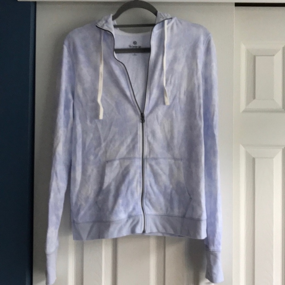 Purple tie dye hoodie